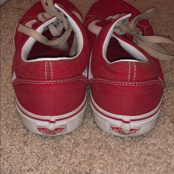 Red Vans - Picture 4 of 4